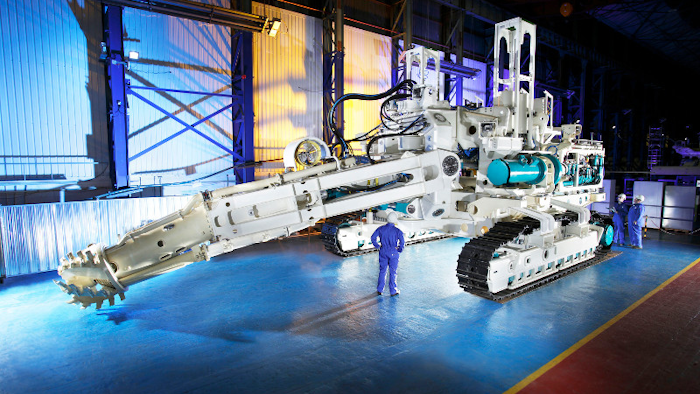 Collecting machine. (Image credit: Nautilus Minerals)