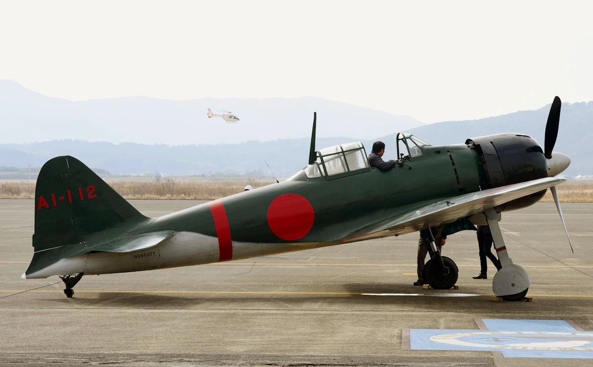 Zero Fighter Flies Over Japan For First Time Since WWII Zero Fighter Flies Over Japan For First Time Since WWII