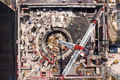 Aerial view of the project site from 2016 (Image credit: EJF Riche via ITER)
