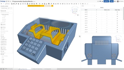 onshape sheet metal