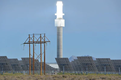 The Aurora Solar Energy Project will build a 150-megawatt solar thermal power station in South Australia. (Image credit: SolarReserve)
