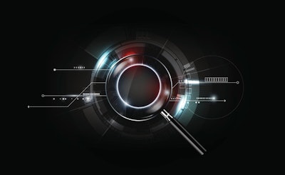 Magnifying Glass, Scan Search Concept, Futuristic Technology Background, Transparent Vector 655806968 4038x2470