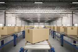 Boxes On Conveyor Belt