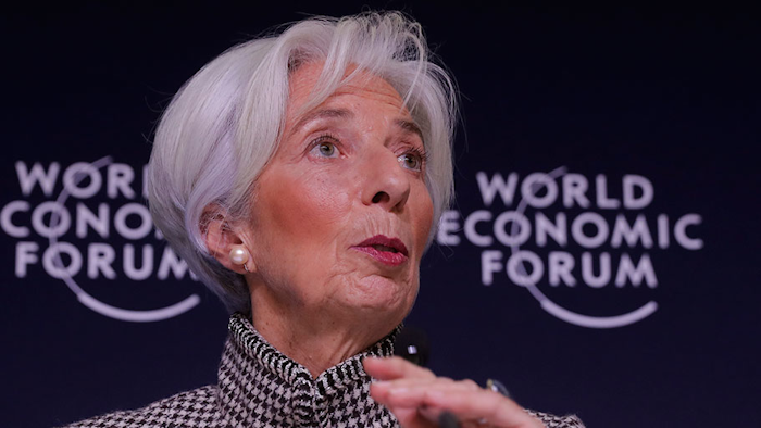 Mnet 203540 Switzerland Davos Forum Christine Lagarde Ap