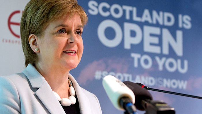 Mnet 214013 Scotland First Minister Nicola Sturgeon Ap