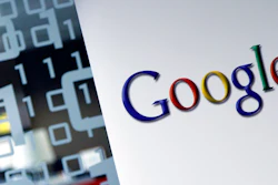 This March 23, 2010, file photo, shows the Google logo at the Google headquarters in Brussels. A fifth former Google worker has filed a complaint with federal regulators accusing the company of improperly firing employees for labor organizing activity. Kathryn Spiers, a security engineer, said Google fired her after she created a pop-up notification for employees to inform them of their labor rights.