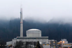 Exterior view of the Muehleberg nuclear power plant in Muehleberg, Switzerland, Friday, 20 Dec. 2019. Switzerland is shutting down one of its oldest nuclear power plants after 47 years of operation. The Muehleberg Nuclear Power Plant near the capital Bern is being taken off the grid shortly after noon Friday.