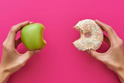 Apple Or Donut Junk Food Istock