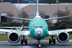 In this Dec. 11, 2019, file photo, a Boeing 737 Max airplane being built for Norwegian Air International turns as it taxis for take off for a test flight at Renton Municipal Airport in Renton, Wash. Boeing faces a growing checklist of items it could be forced to fix before federal safety officials let the grounded 737 Max airliner fly again. The Federal Aviation Administration recently asked Boeing to review all possible ramifications of the changes it is making on the plane.