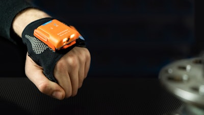 ProGlove's wearable barcode scanner.