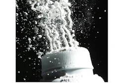 In this April 19, 2010, file photo, baby powder is squeezed from its bottle in Philadelphia. In a study released on Tuesday, Jan. 7, 2020, U.S. government researchers found no evidence linking baby powder with ovarian cancer in the largest-ever analysis of an issue that has prompted thousands of lawsuits and a recent product recall.