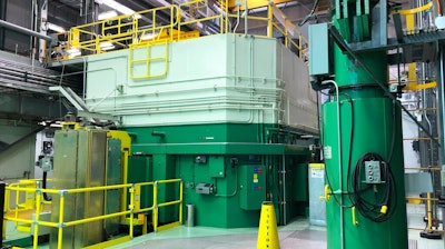 This Nov. 29, 2018, file photo shows the Transient Test Reactor at the Idaho National Laboratory about 50 miles west of Idaho Falls, in eastern Idaho. The director of the Idaho National Laboratory says the U.S. Department of Energy and Idaho will need another supplemental agreement involving spent nuclear fuel so the lab can continue its mission past 2035. Mark Peters on Thursday, Feb. 6, 2020, told lawmakers on the House Environment, Energy and Technology Committee that the 1995 agreement between the Energy Department and Idaho could stop nuclear research.