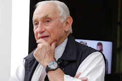 This Sept. 19, 2014 file photo shows retail mogul Leslie Wexner, at the Wexner Center for the Arts in Columbus, Ohio. The CEO of the parent company of Victoria's Secret, Bath & Body Works and other stores is in discussions to step down from the top post, according to The Wall Street Journal. Wexner has served as CEO of L Brands for more than five decades. The Wall Street Journal also says L Brands is considering strategic options for Victoria's Secret that could include a full or partial sale of the business, according to people familiar with the matter. L Brands said Wednesday, Jan. 29, 2020 it doesn't comment on rumors.