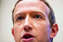 In this Wednesday, Oct. 23, 2019 file photo, Facebook CEO Mark Zuckerberg testifies before a House Financial Services Committee hearing on Capitol Hill in Washington on Facebook's impact on the financial services and housing sectors. Facebook CEO Mark Zuckerberg plans to throw his support behind international reforms that would require Silicon Valley tech giants to pay more tax in Europe.