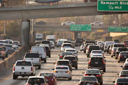 his Dec. 12, 2018, file photo shows traffic on the Hollywood Freeway in Los Angeles.
