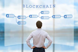 Person Looking At Blockchain Concept On Screen, Cryptocurrency, Business, Fintech 849253650 4500x3000