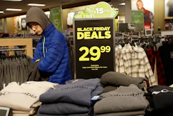 In this Nov. 29, 2019, file photo customers shop at a Kohl's store in Colma, Calif. Retail sales fell 0.5% in February 2020 indicating the consumer sector was slowing even before the coronavirus struck with force in the United States. The Commerce Department reported Tuesday, March 17, 2020 that the February drop in sales followed a solid 0.6% gain in January.