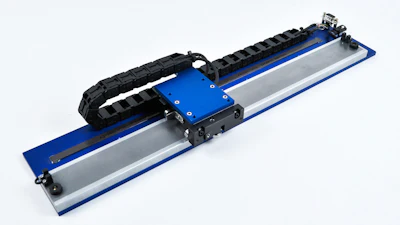H2 W Closed Loop Linear Stepper Stage 4x5 300
