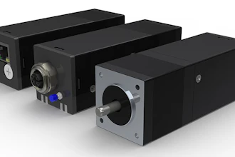 The TSM14POE StepSERVO Integrated Motor with Power over Ethernet (PoE) functionality.