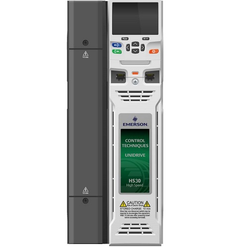 Unidrive HS30 is designed for applications that require cost effective integration into safety systems and incorporates Dual STO and advanced Rotor Flux Control of open loop induction