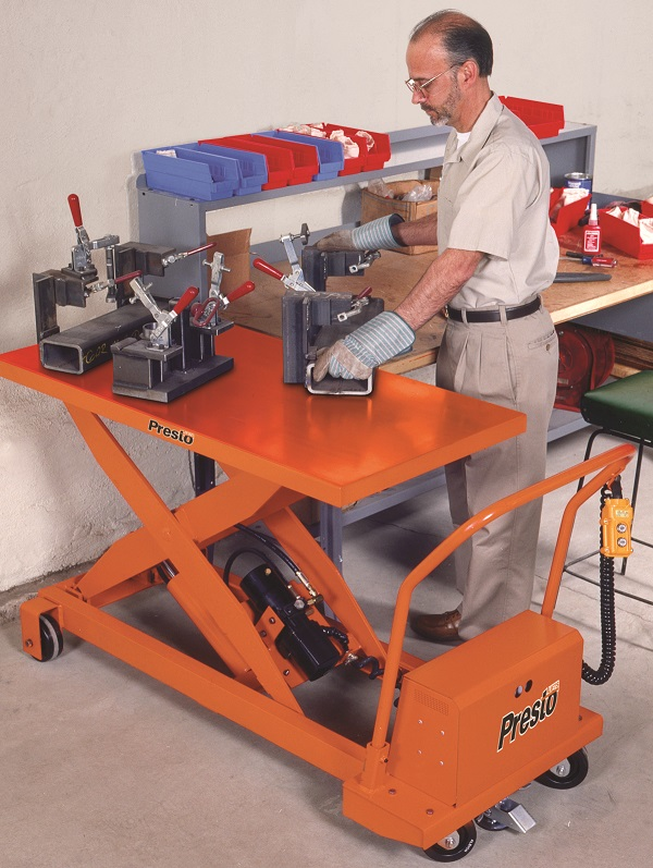 XBP Series portable electric scissor lifts from Presto Lifts.