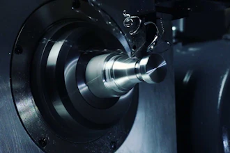 Tormach's RapidTurn machines a chess rook out of 7075-T6 aluminum.
