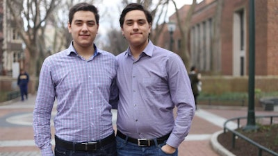 David Cahn and his brother and co-author, Jack Cahn.