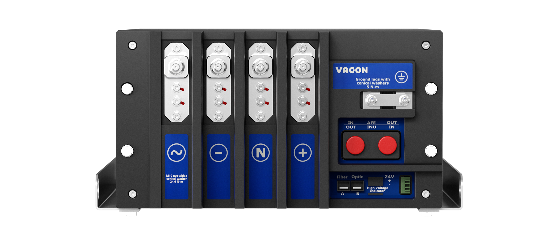 Danfoss Drives has introduced the VACON 3000 drive, a new modular drive solution for industrial applications between 3,300 and 4,160 Volts.