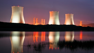 Illuminated Nuclear Power Plant At Night 146807010 2971x1975 5854188013d2d