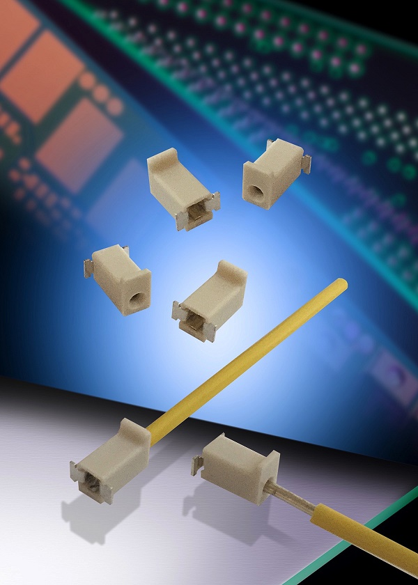 The new 58-9296 Series single position, vertical poke-home connectors from AVX.