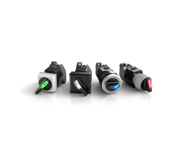 The Series 04 Illuminated Selector Switches from EAO.