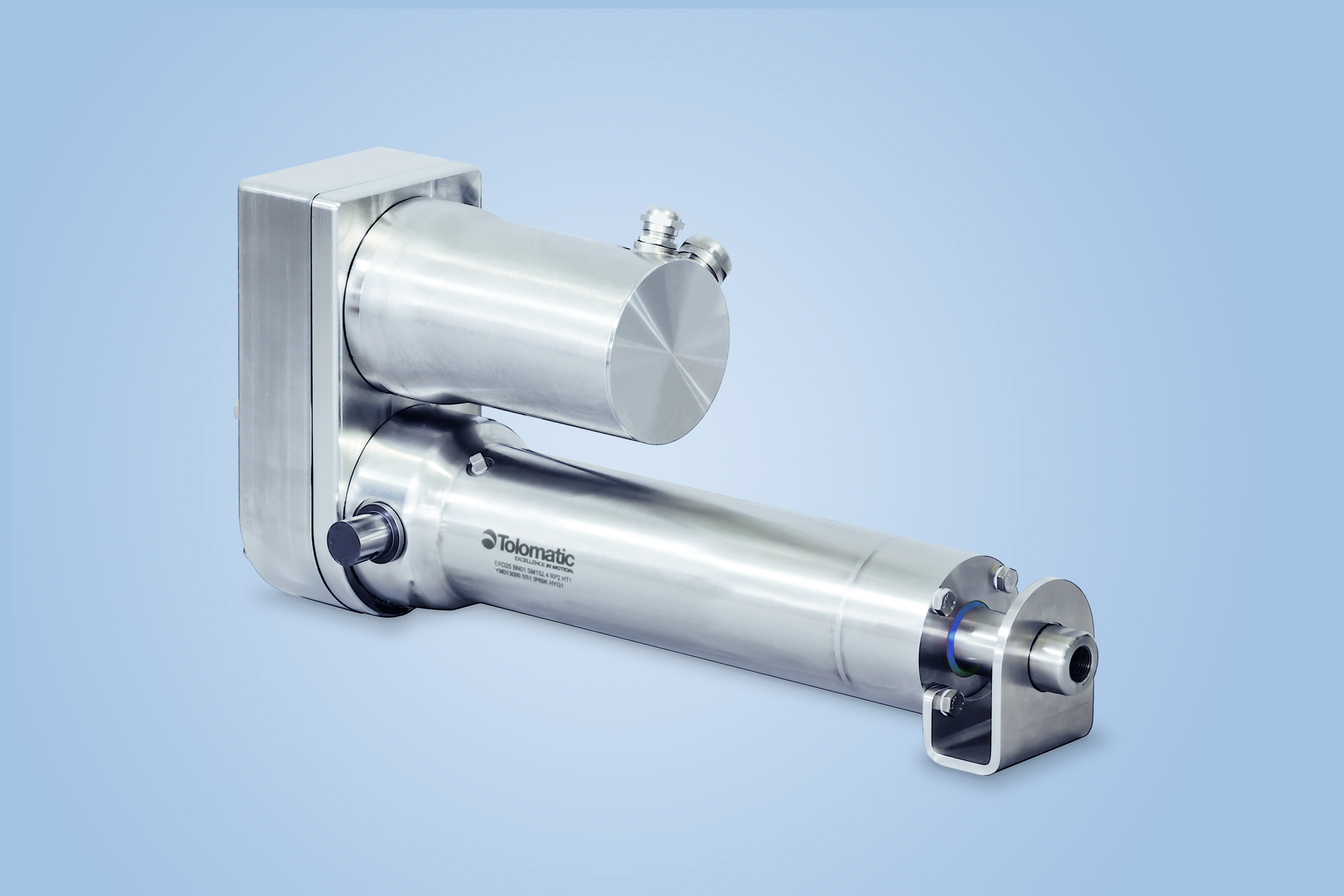 ERD hygienic all-stainless-steel electric cylinders from Tolomatic.