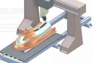 Feature Based Machining evaluates a part’s features and automatically designs an effective machining strategy.