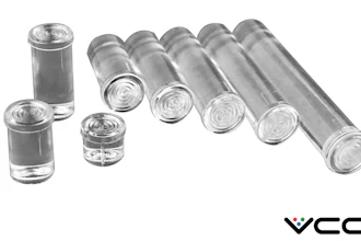 Rigid light pipes from VCC that deliver bright, focused light