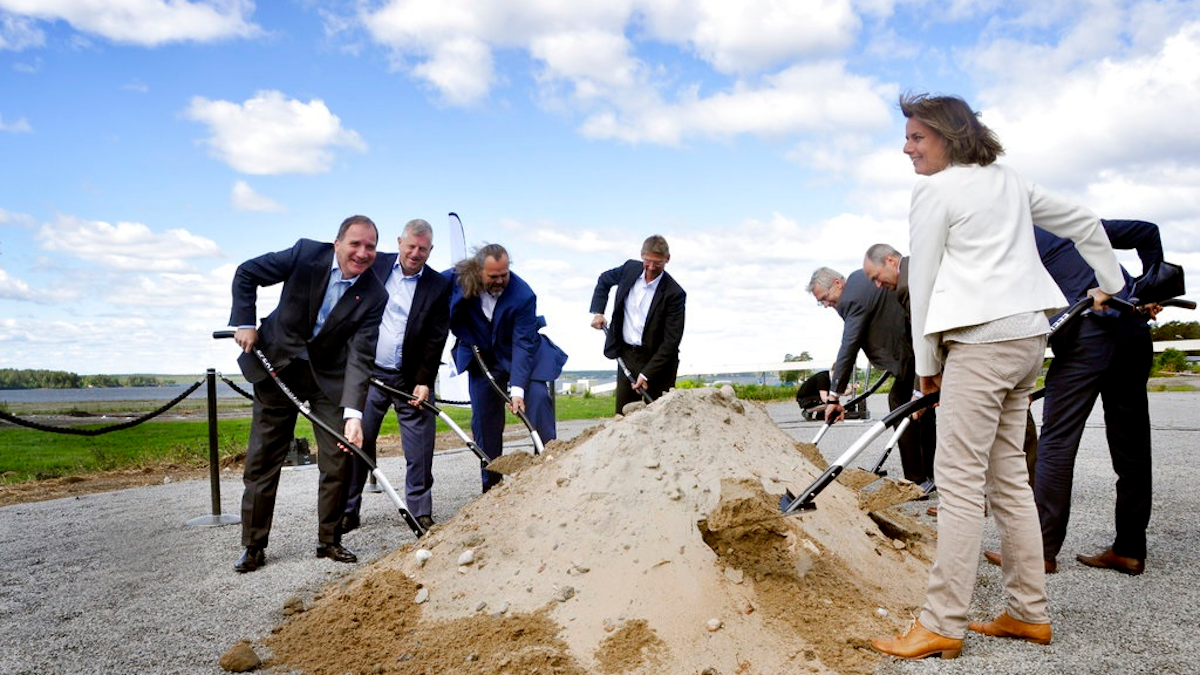 Sweden Constructing Hydrogen Steel Plant Manufacturing Business Technology
