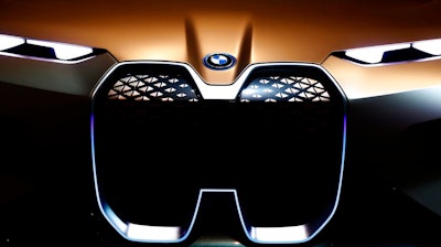 A BMWi car is pictured during the earnings press conference in Munich, Germany, Wednesday, March 20, 2019.