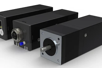 The TSM14POE StepSERVO Integrated Motor with Power over Ethernet (PoE) functionality.