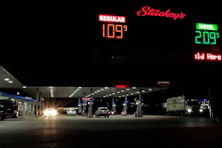 This April 26 photo shows gas prices displayed at a gas station in Hattiesburg, MS. With a barrel of crude oil costing less than a New York pizza, many US shale producers are being pushed to the brink of bankruptcy and experts are wondering when, and if, the oil industry will recover. The price of benchmark US crude oil closed at $12.34 a barrel Tuesday, April 28. At the start of the year, the price was around $60.