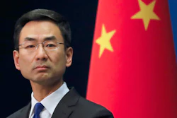 Chinese Foreign Ministry spokesman Geng Shuang.