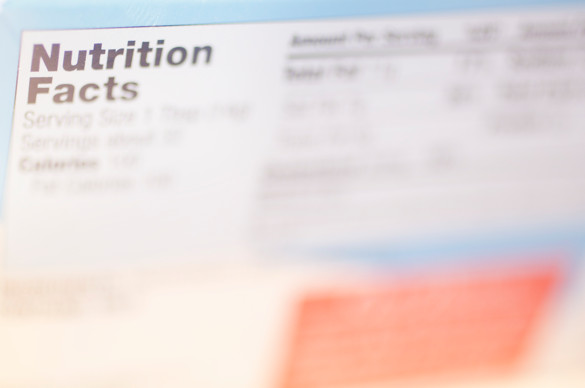 Nutrition Label