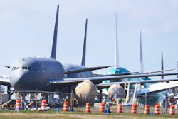 In this April 7, 2020, file photo, U.S. Air Force KC-46 tankers being built by Boeing sit parked at the Paine Field airport in Everett, Wash. Federal safety regulators are outlining planned changes in how they approve new passenger airplanes after two crashes involving a Boeing model. But key lawmakers say they plan to push ahead with legislation to change the current system that lets aircraft makers including Boeing play a key role in certifying their own planes.