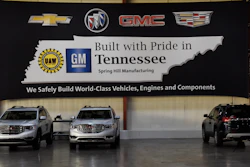 GM Spring Hill manufacturing plant in Spring Hill, Tenn., Dec. 8, 2016.