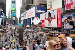 Times Square, New York, June 20, 2019.