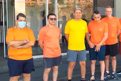 CITGO oil executives, from left, Jose Angel Pereira, Gustavo Cardenas, Jorge Toledo, Jose Luis Zambrano, Tomeu Vadell and Alirio Jose Zambrano.