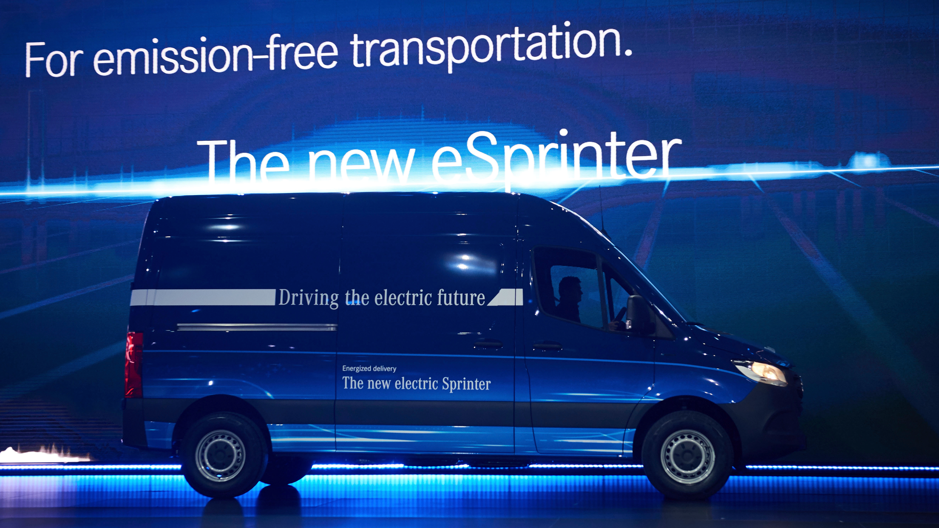 mercedes electric van