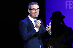 John Oliver performs at the 13th annual Stand Up For Heroes benefit concert.
