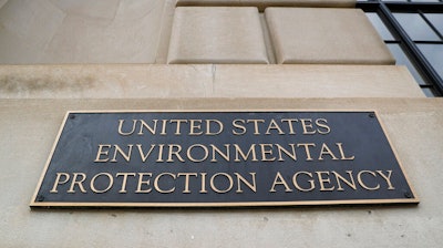 In this Sept. 21, 2017, file photo, the Environmental Protection Agency (EPA) Building is shown in Washington. Six former Environmental Protection Agency chiefs are calling for an agency reset after President Donald Trump’s regulation-chopping, industry-minded first term. The group is presenting a detailed action plan drafted by former EPA staffers for whoever wins the Nov. 3 presidential election.