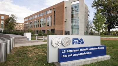Food and Drug Administration campus in Silver Spring, Md., Oct. 14, 2015.