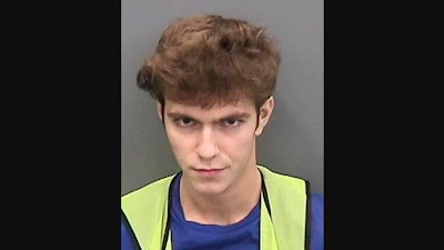 The Hillsborough County Sheriff's Office, Fla., released the photo Graham Ivan Clark, 17, after his arrest, July 31, 2020.