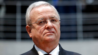 Martin Winterkorn, former CEO of the German car manufacturer Volkswagen.